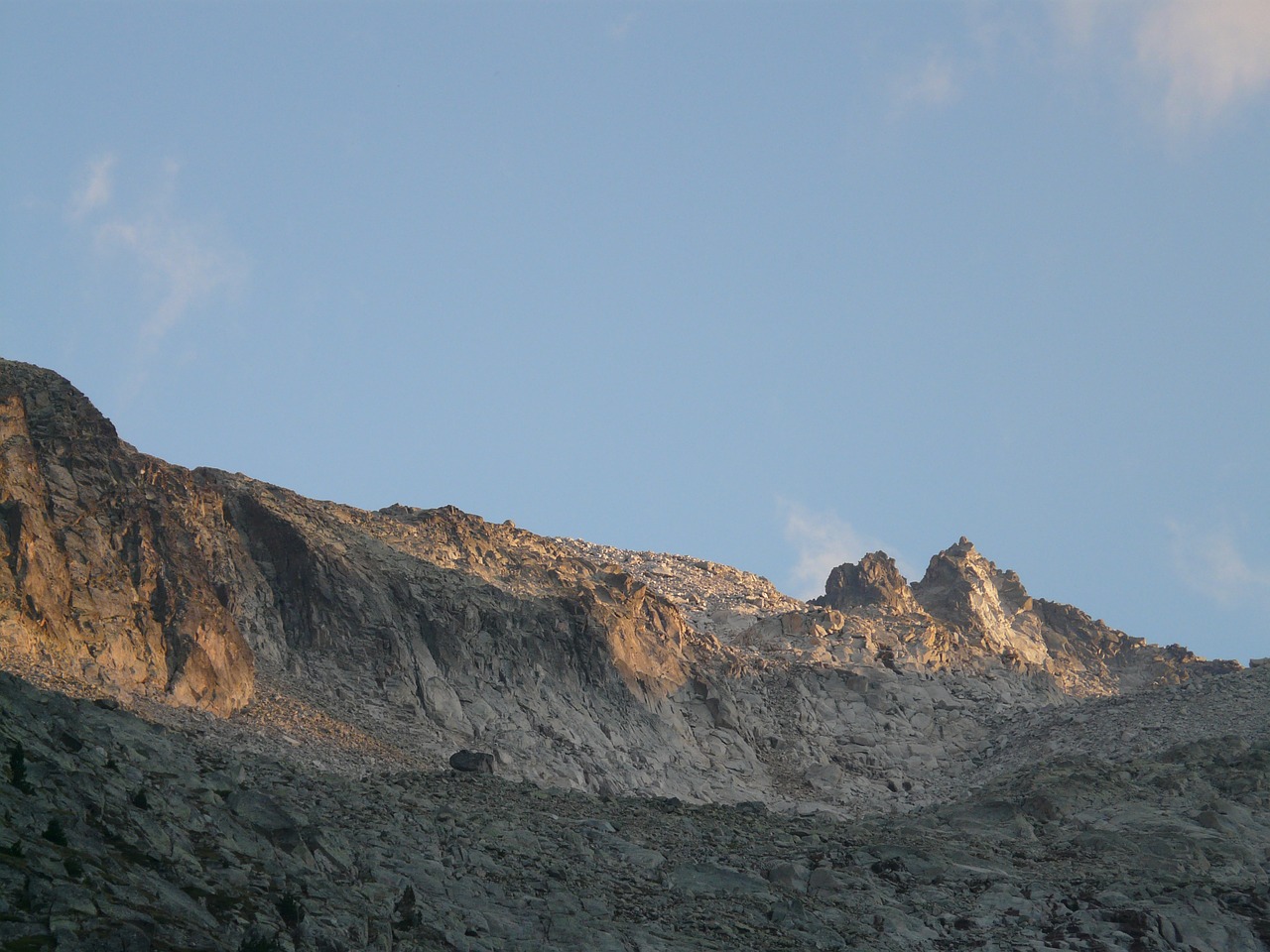 mountains alpine rock free photo
