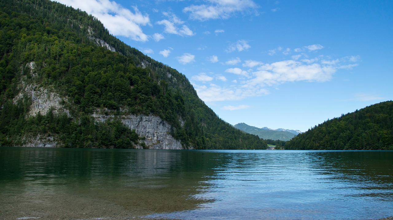 mountains lake landscape free photo