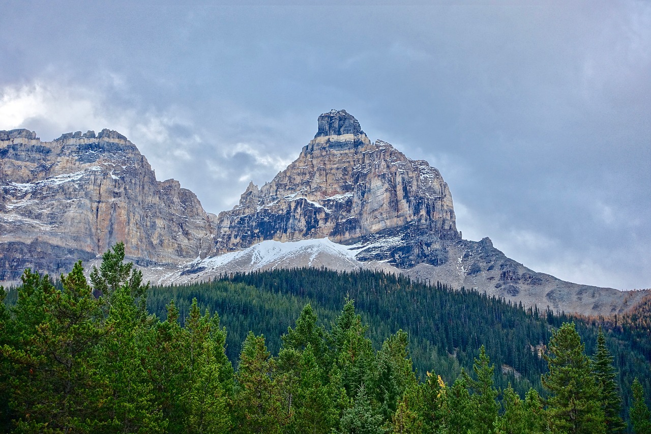 mountains rockies canada free photo