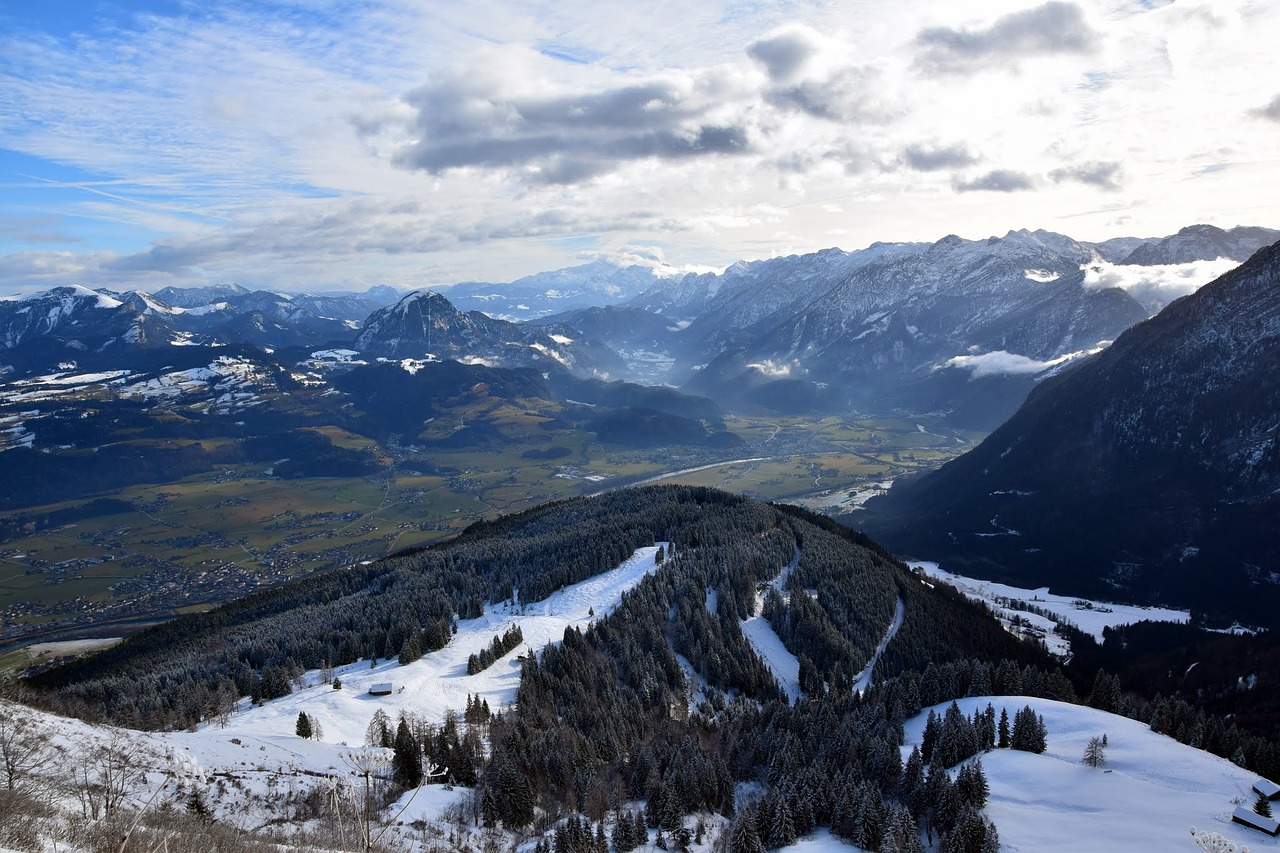 mountains winter sports snow free photo