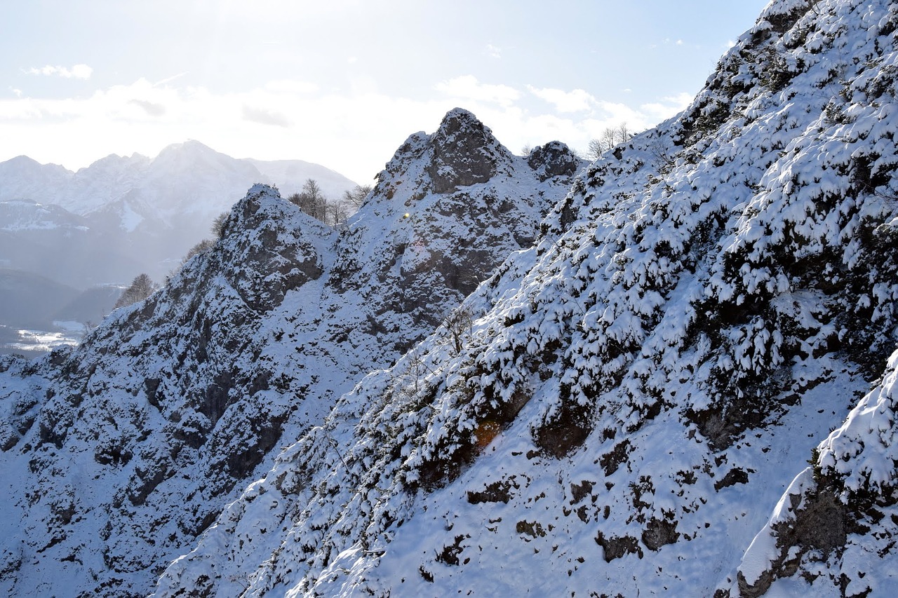 mountains winter sports snow free photo