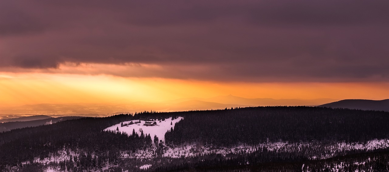 mountains landscape sky free photo