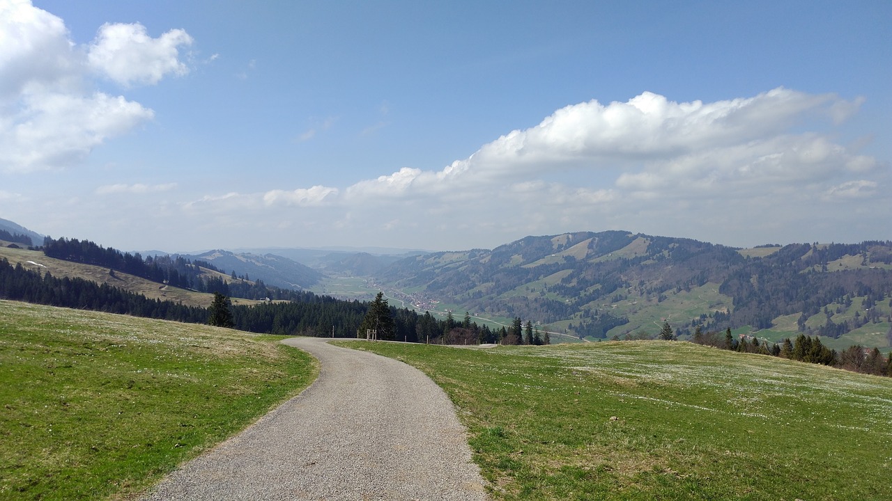 mountains alpine panorama free photo