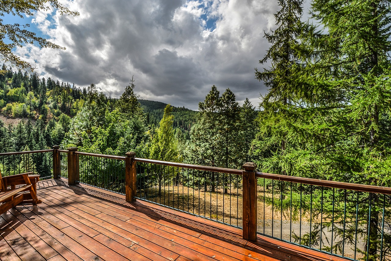 mountains storm clouds free photo