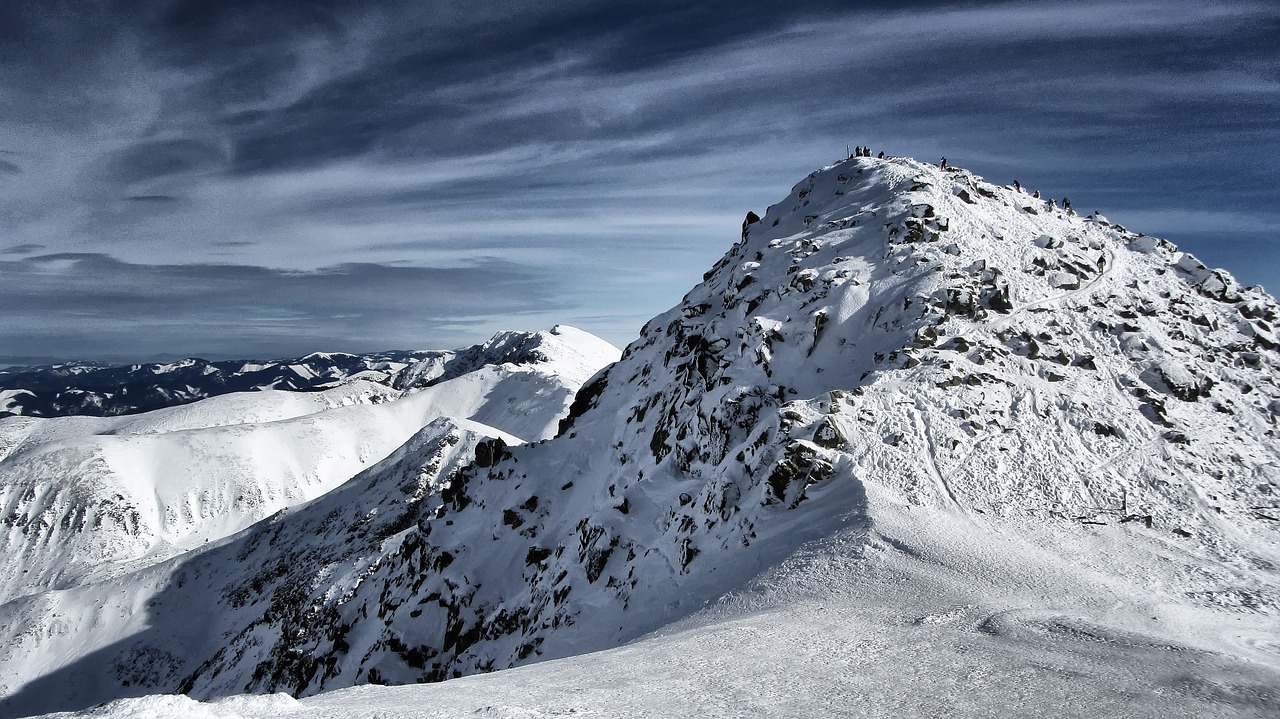 mountains winter tatry free photo