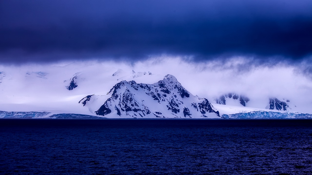 mountains snow winter free photo