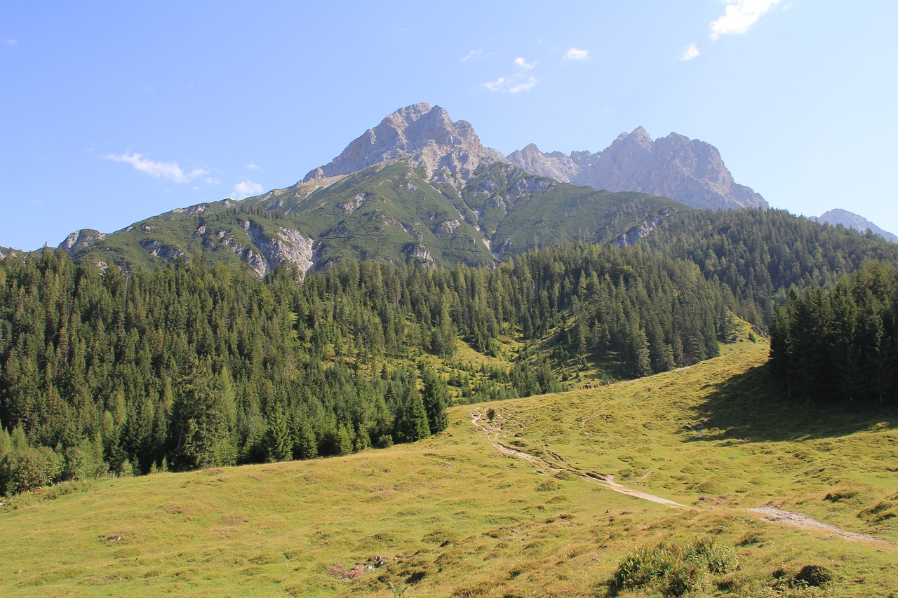 mountains alm alpine free photo