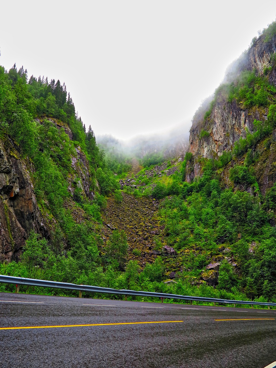 mountains norway view free photo