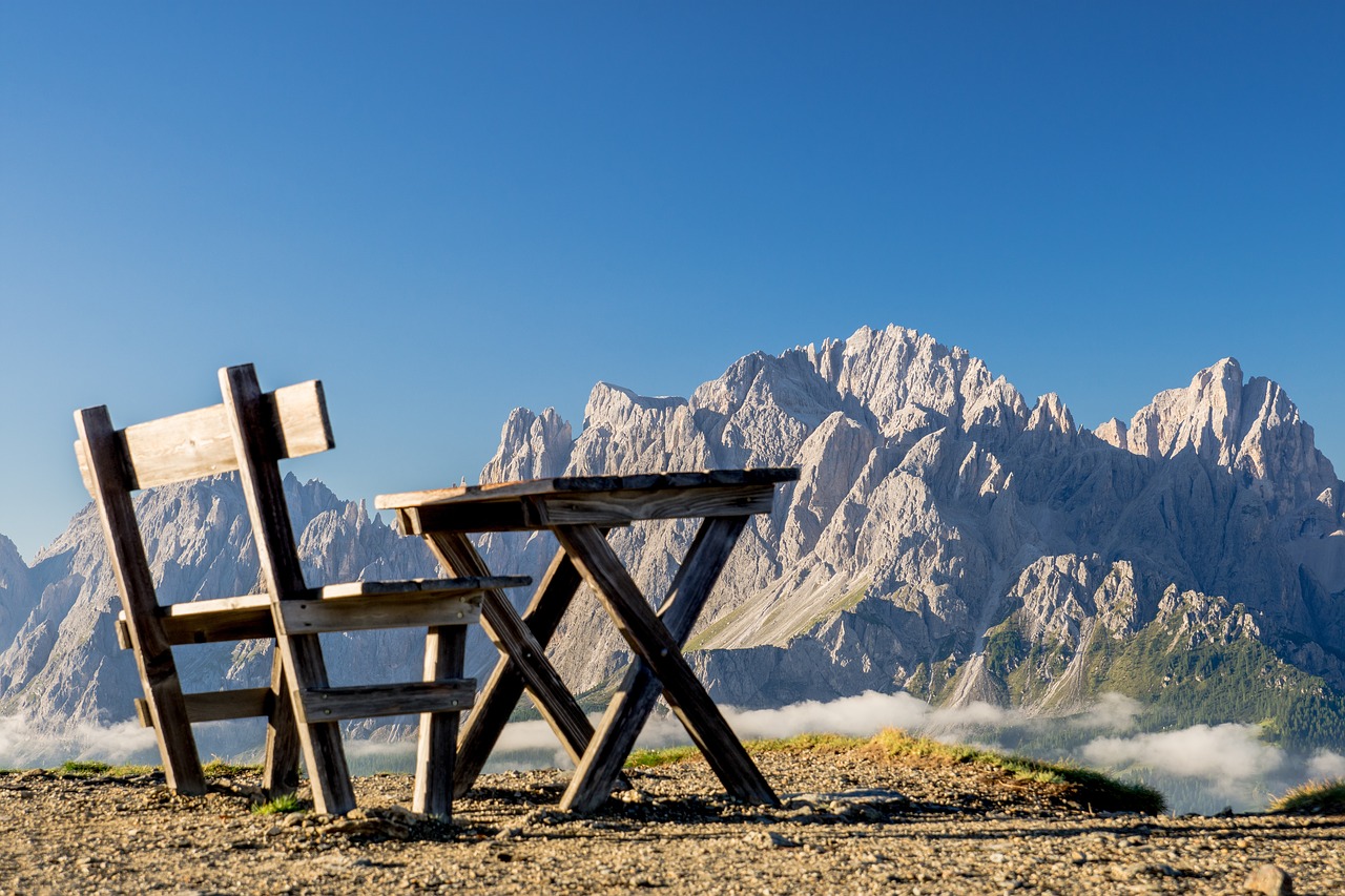 mountains dolomites italy free photo