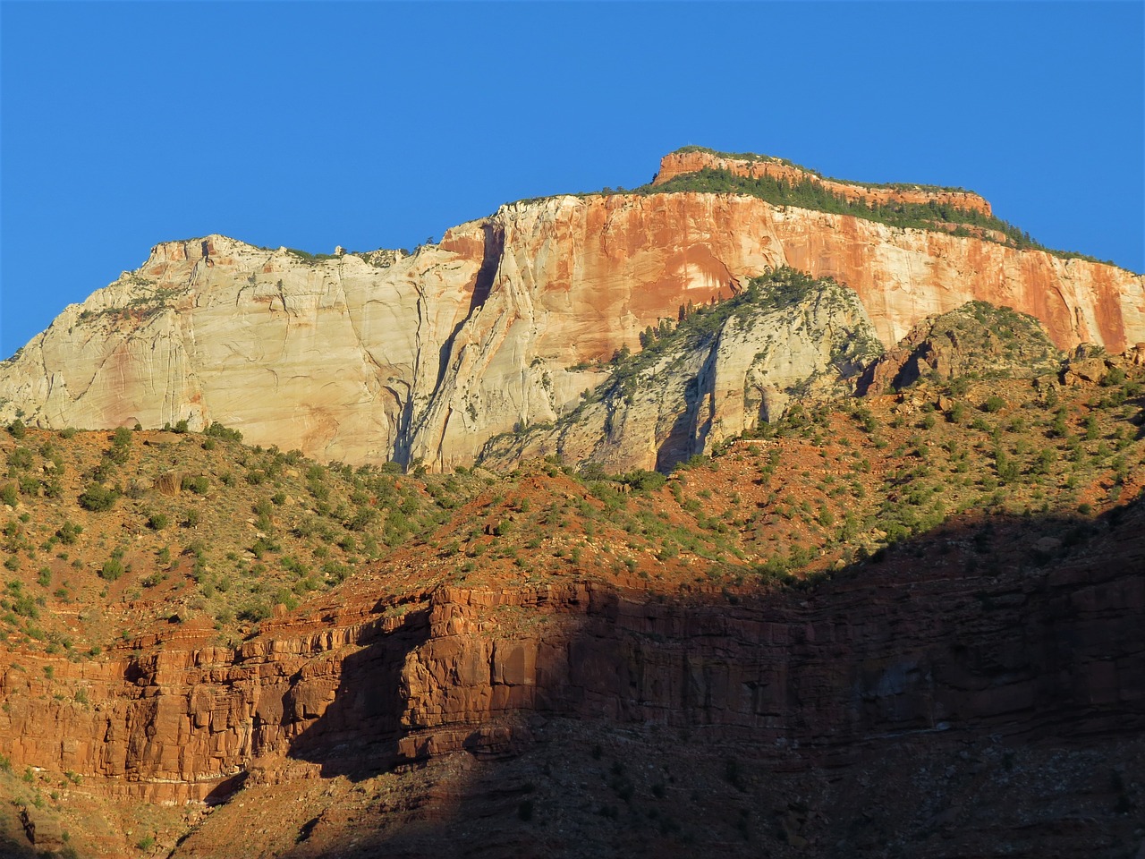 mountains rock face utah free photo