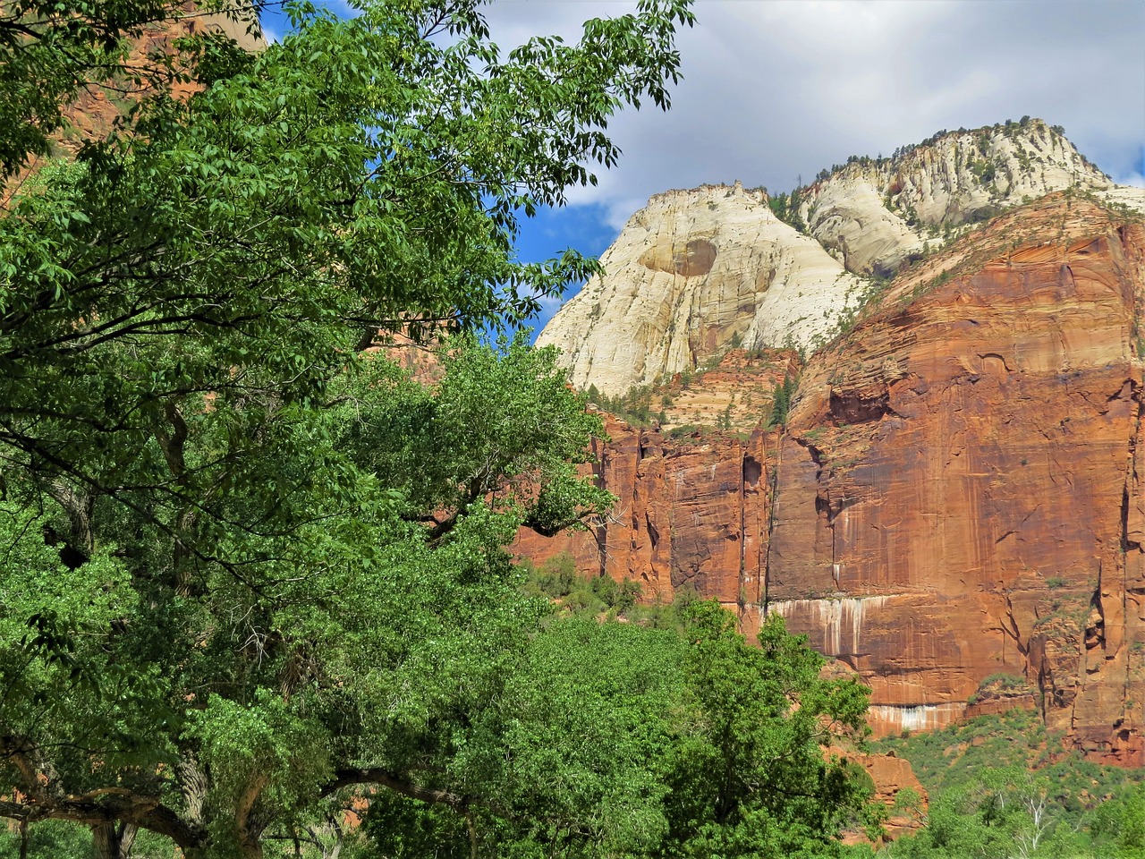 mountains hiking utah free photo