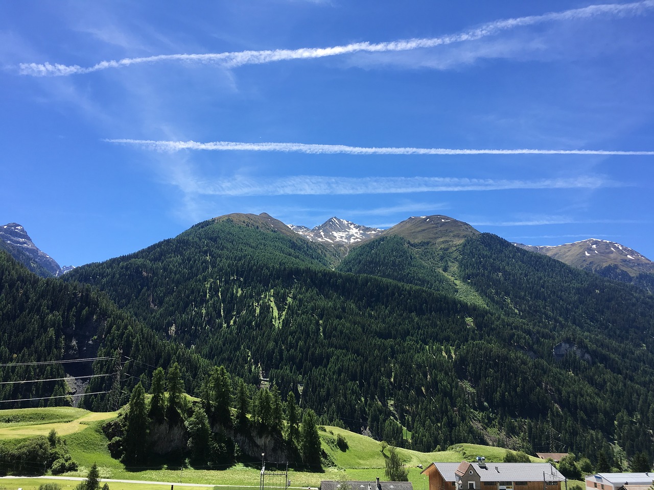 mountains sky alpine free photo