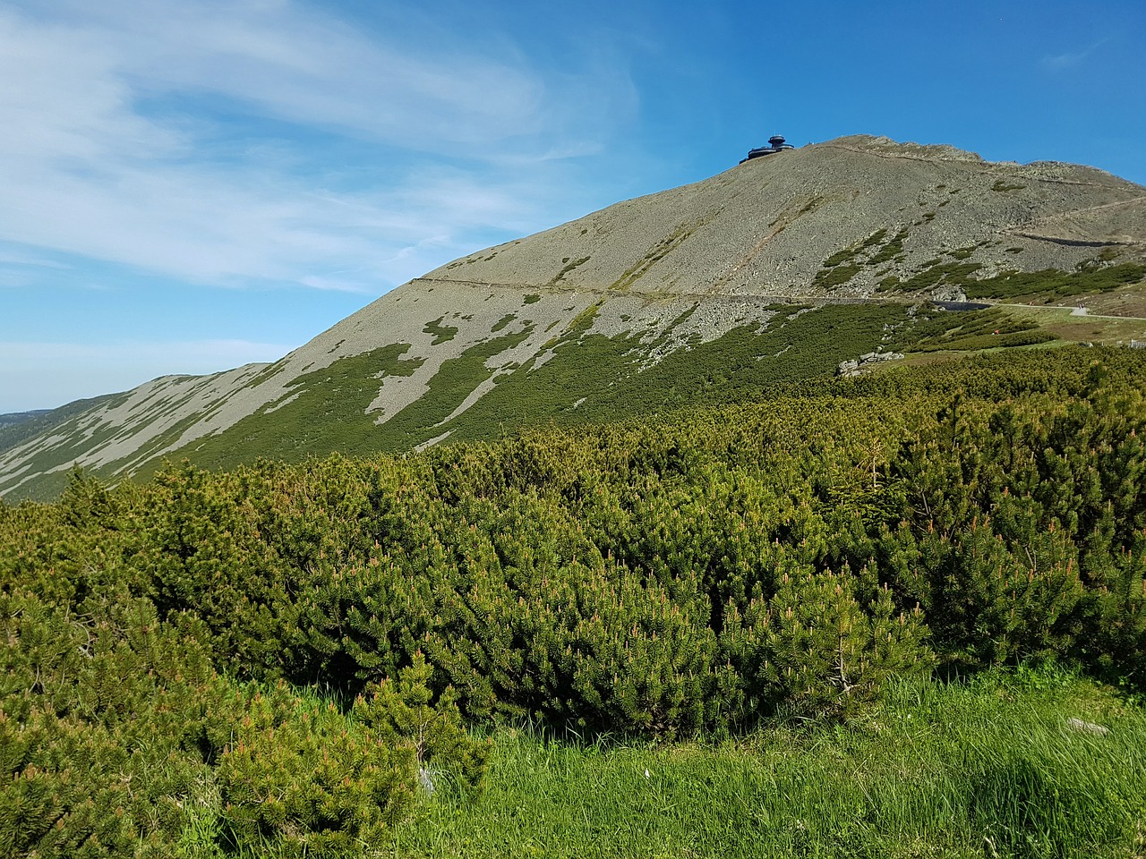 mountains krkonoše giant mountains holiday free photo