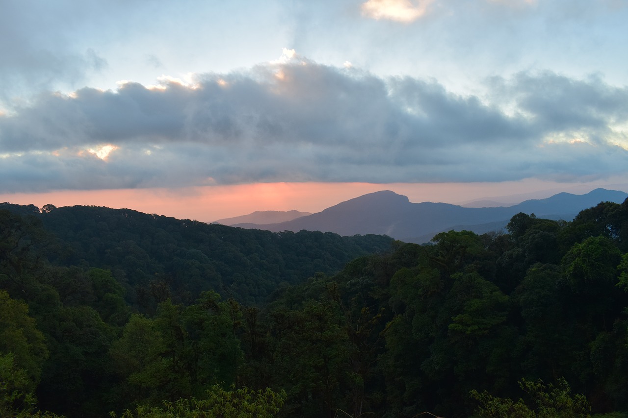 mountains doi hua suea doi inthanon free photo