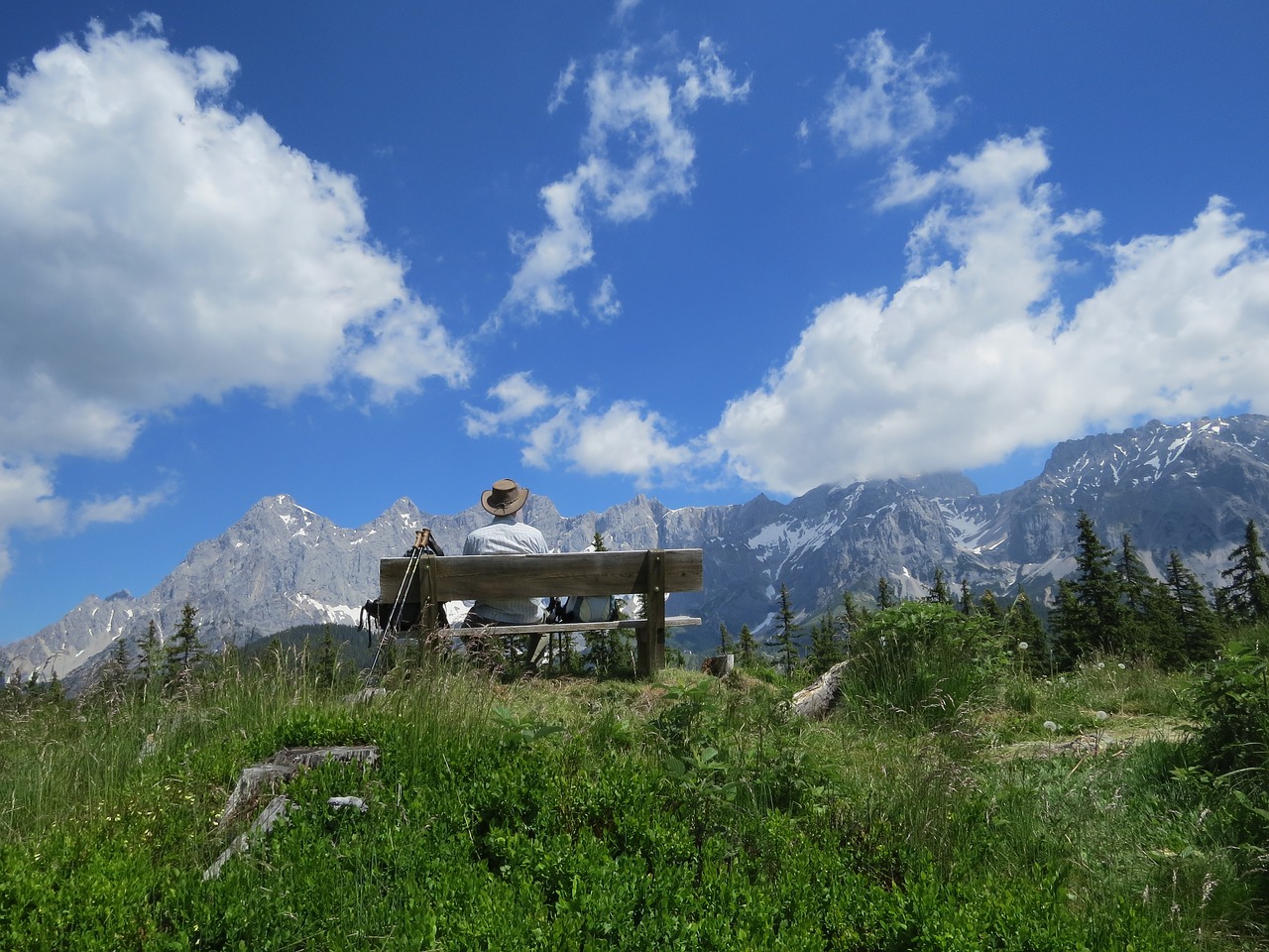 mountains landscape nature free photo