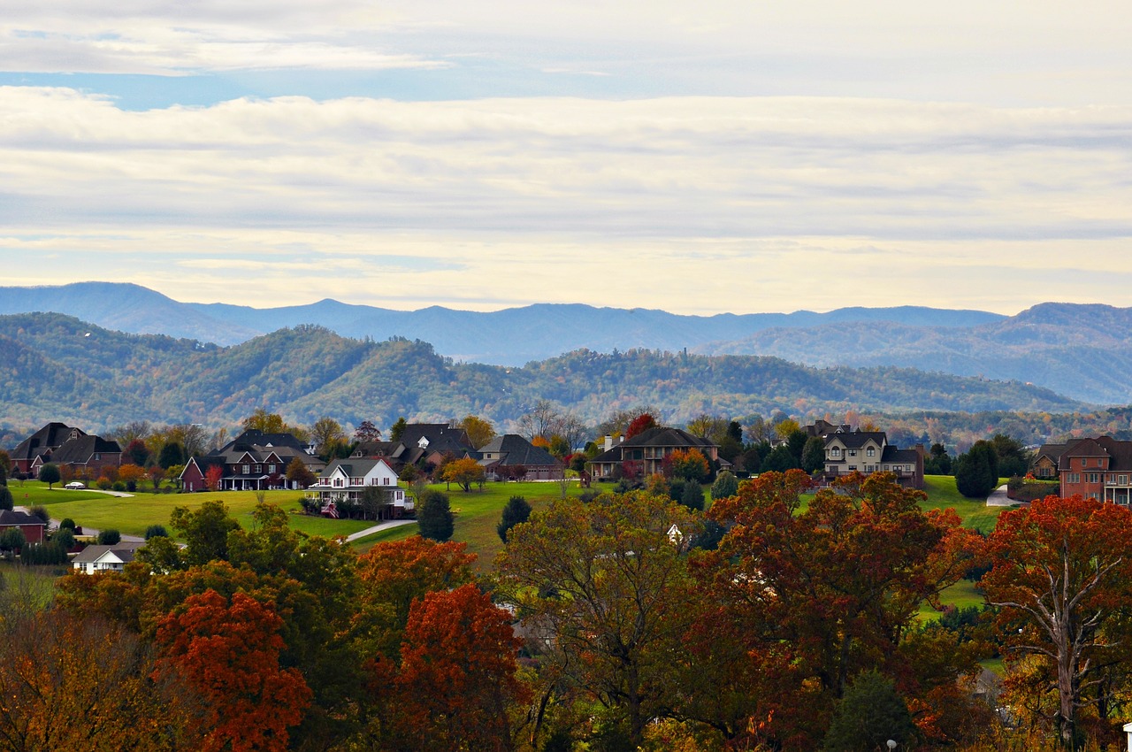 mountains autumn landscape free photo