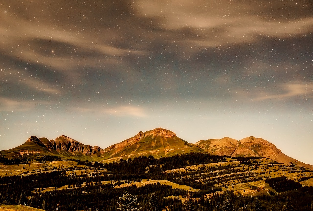 mountains landscape sky free photo