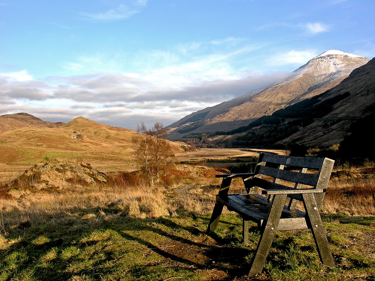 mountains scotland nature free photo