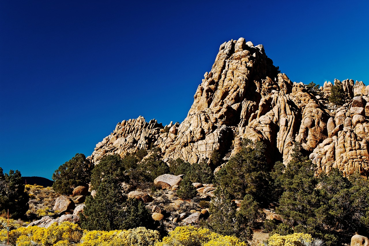 mountains desert landscape free photo