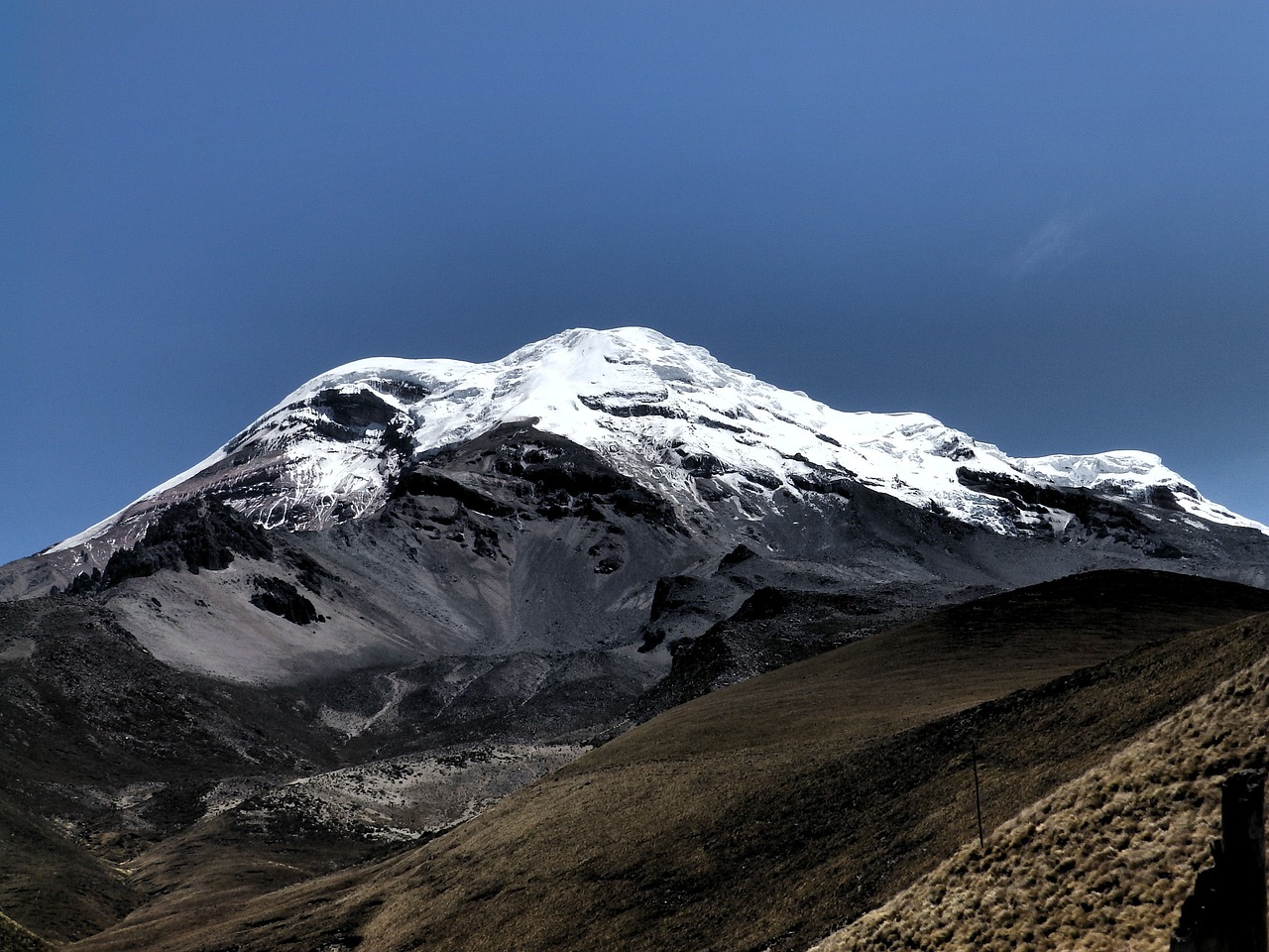 mountains chimborazo ecuador free photo