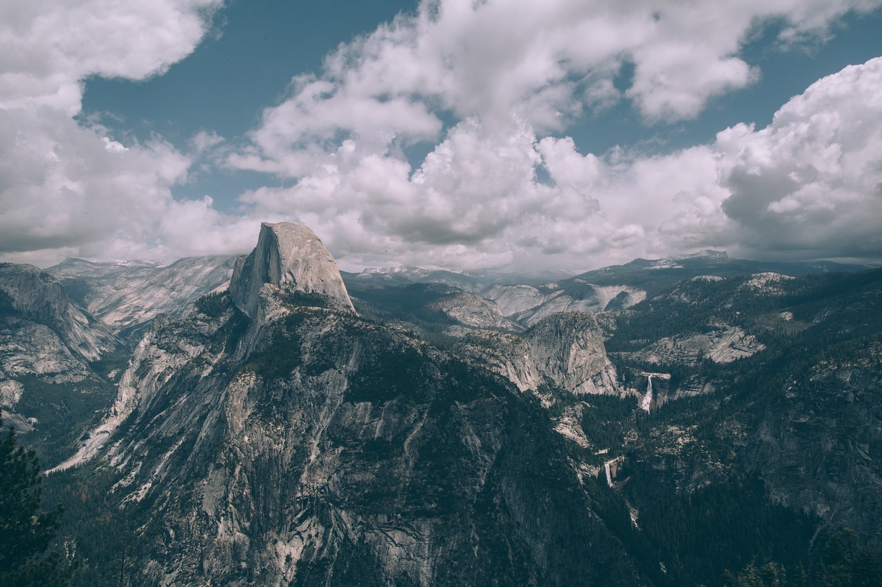 mountains landscape nature free photo