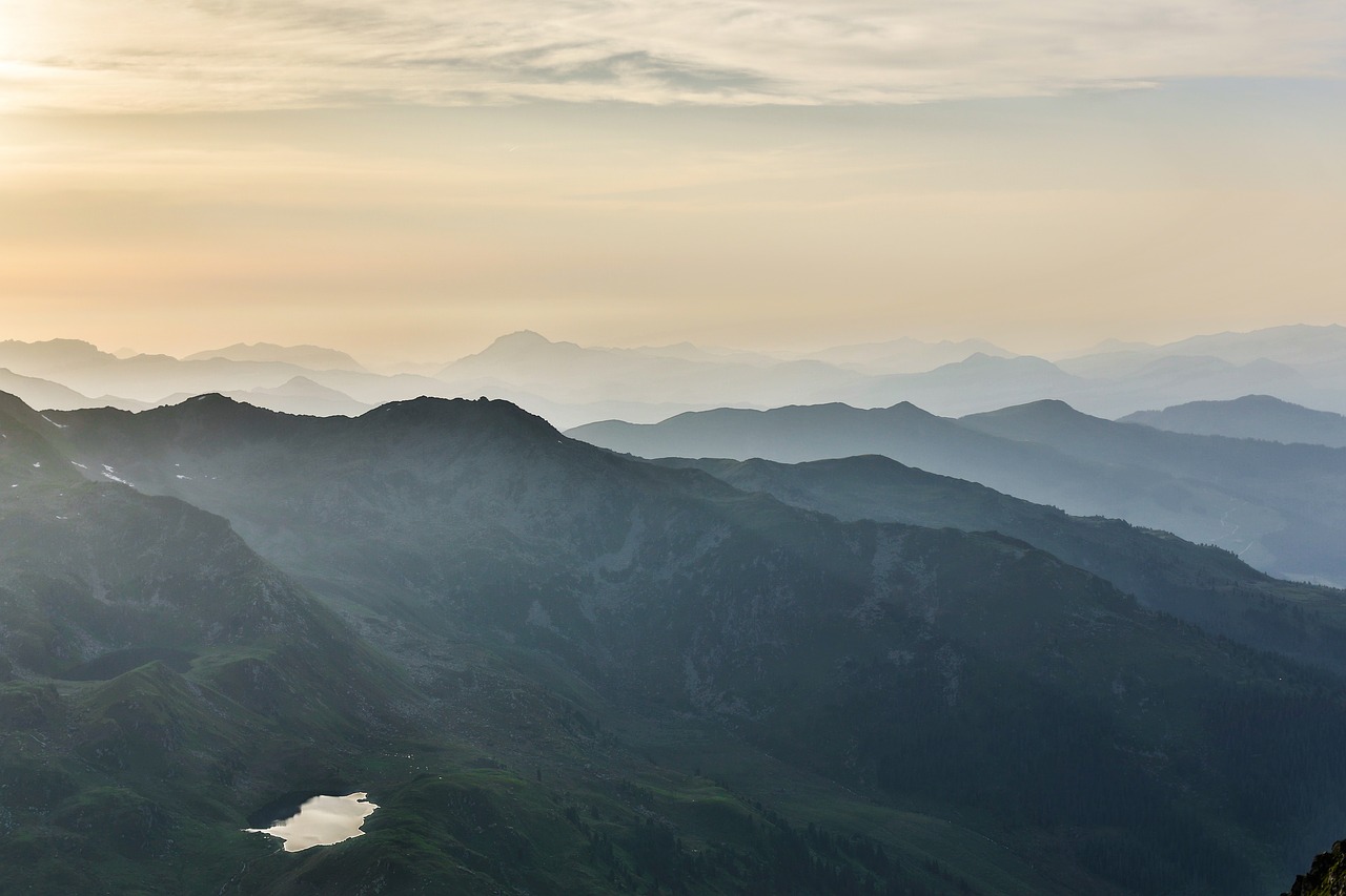 mountains landscape nature free photo