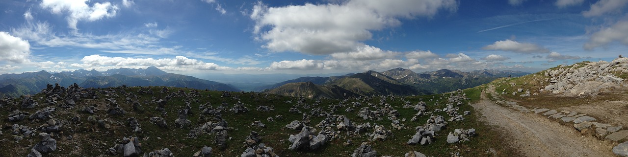 mountains panorama landscape free photo