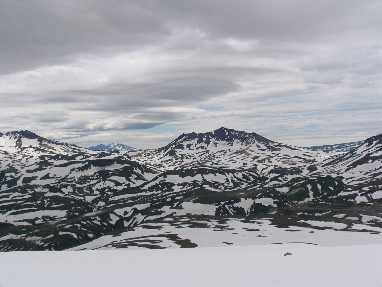 mountains volcanoes landscape free photo