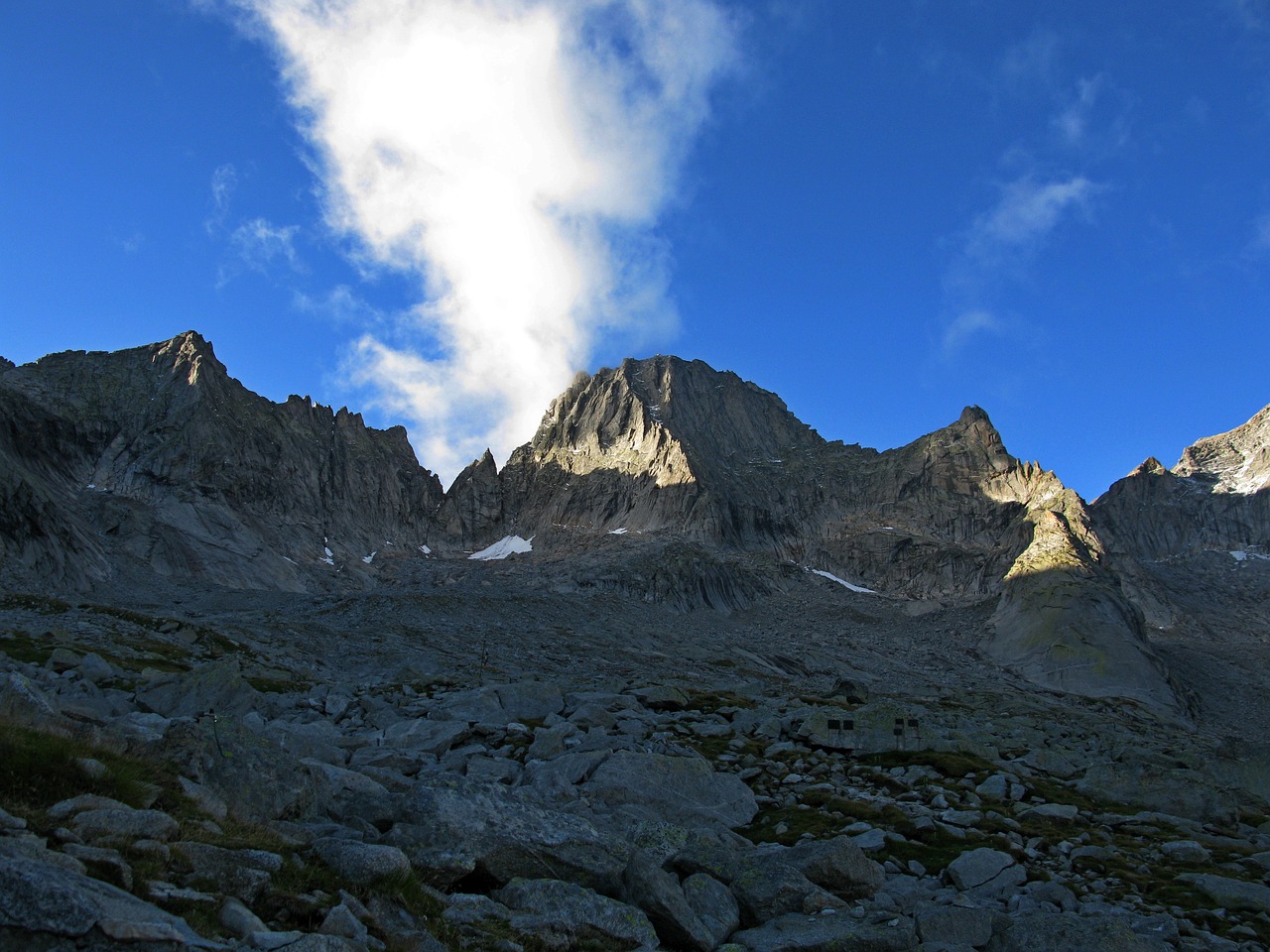 mountains sky cloud free photo