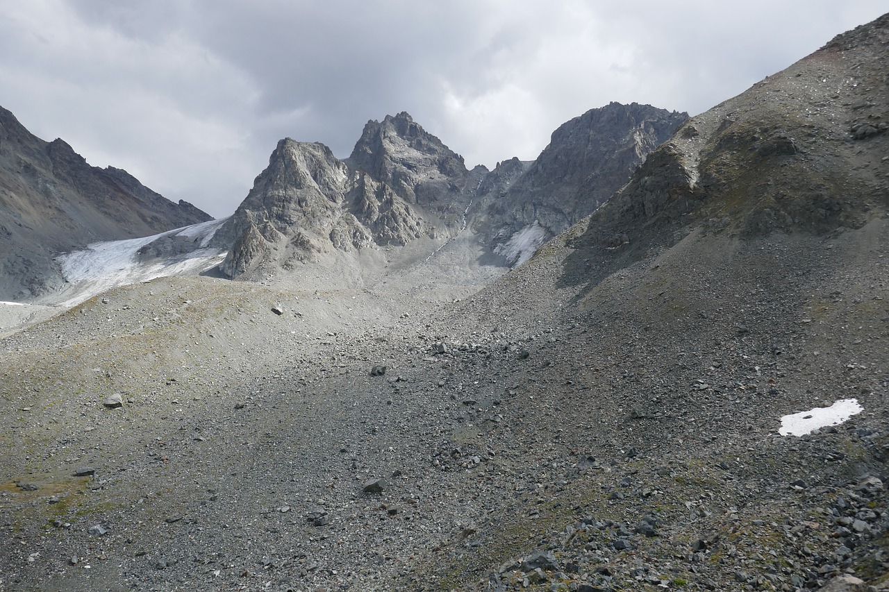 mountains glacier alpine free photo