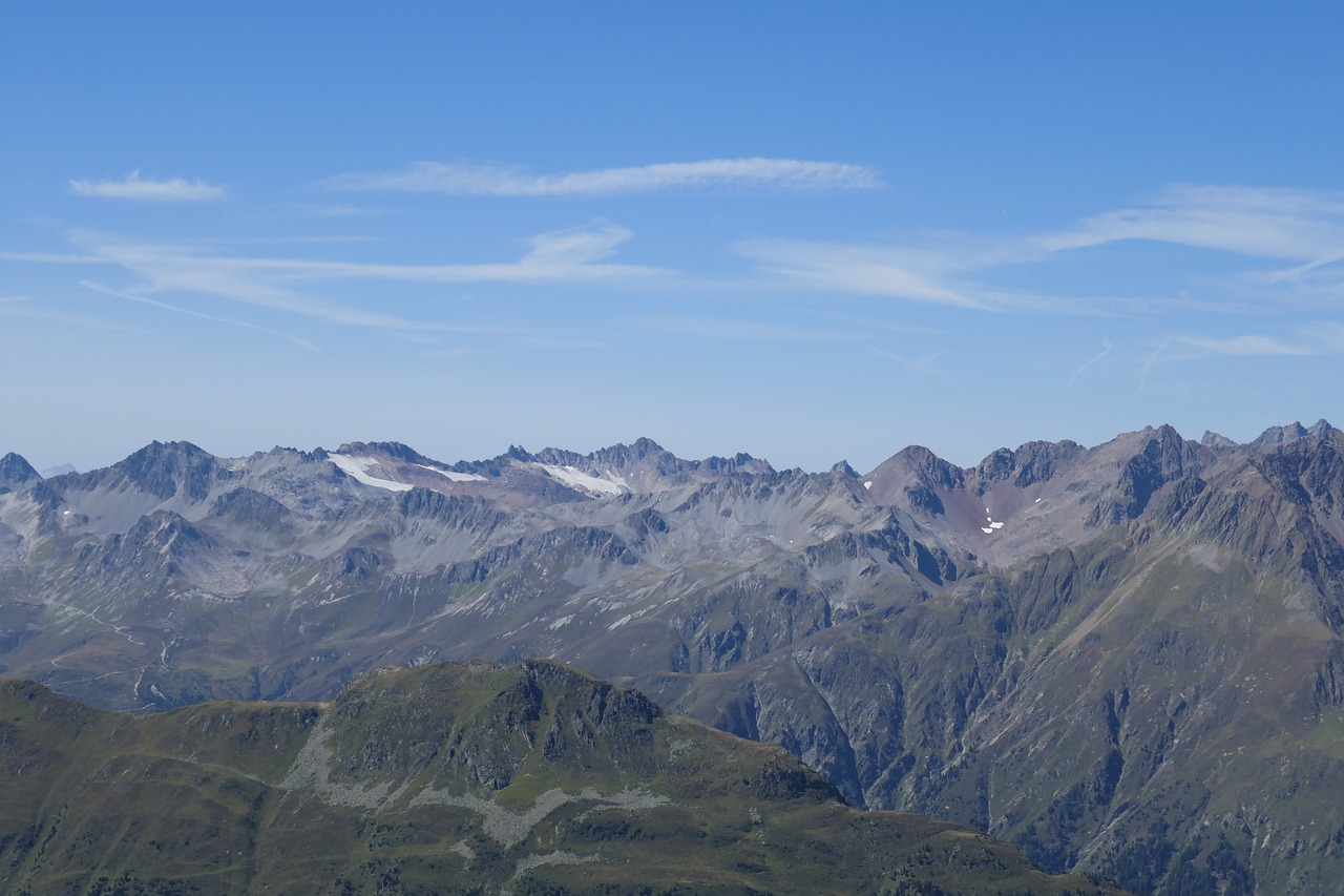 mountains panorama alpine free photo