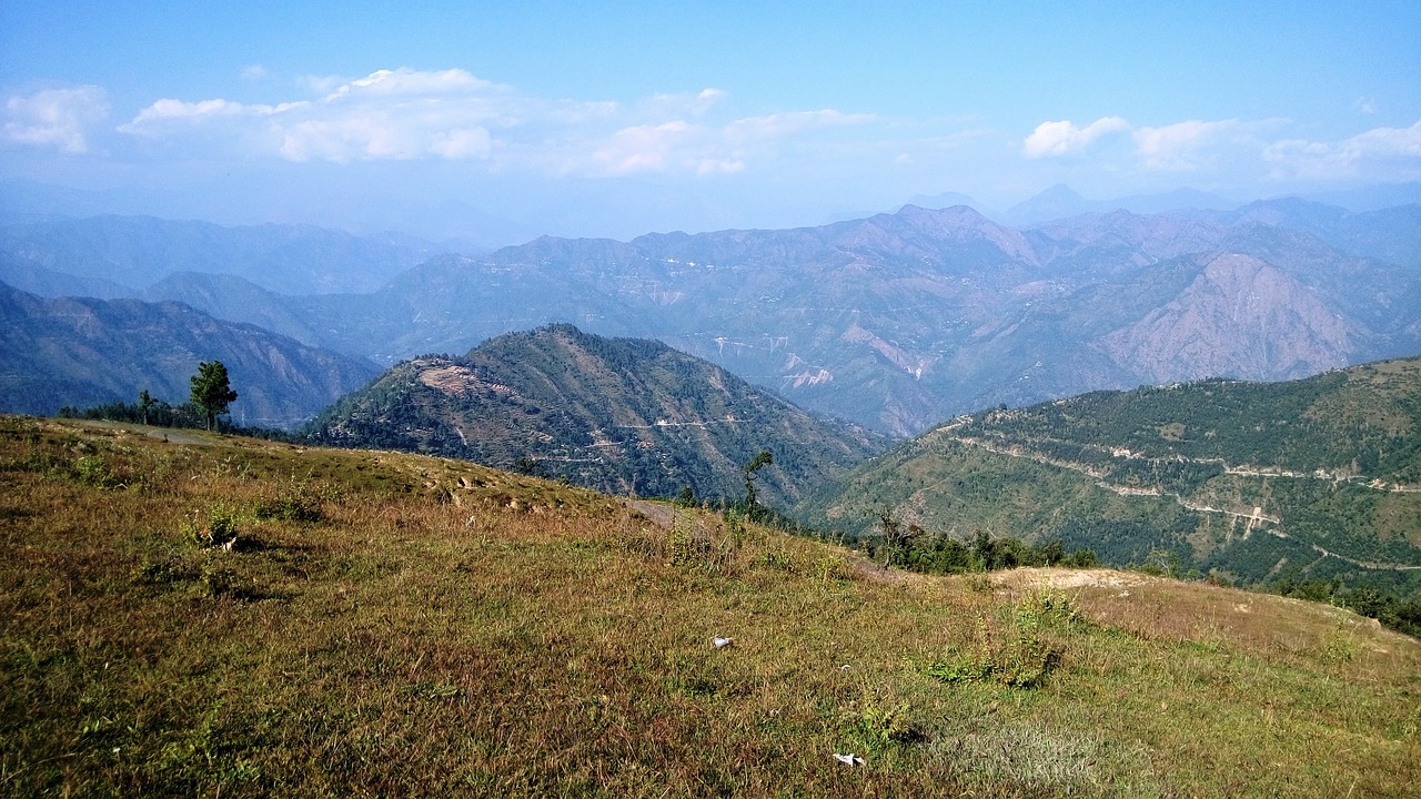 mountains pasture high free photo