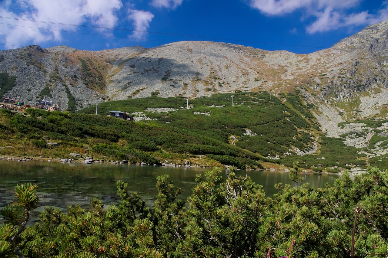 mountains lake landscape free photo