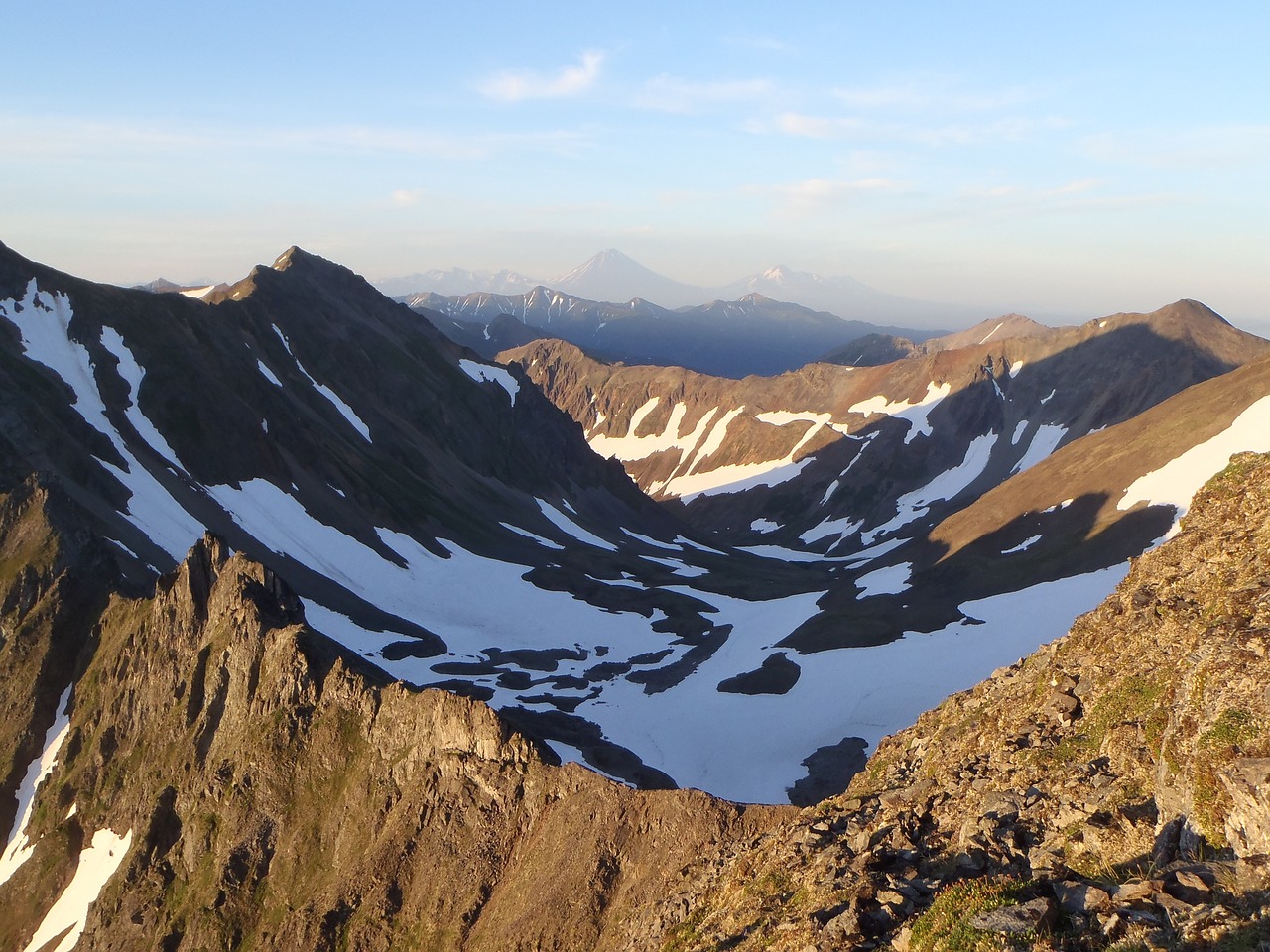 mountains volcano climbing free photo