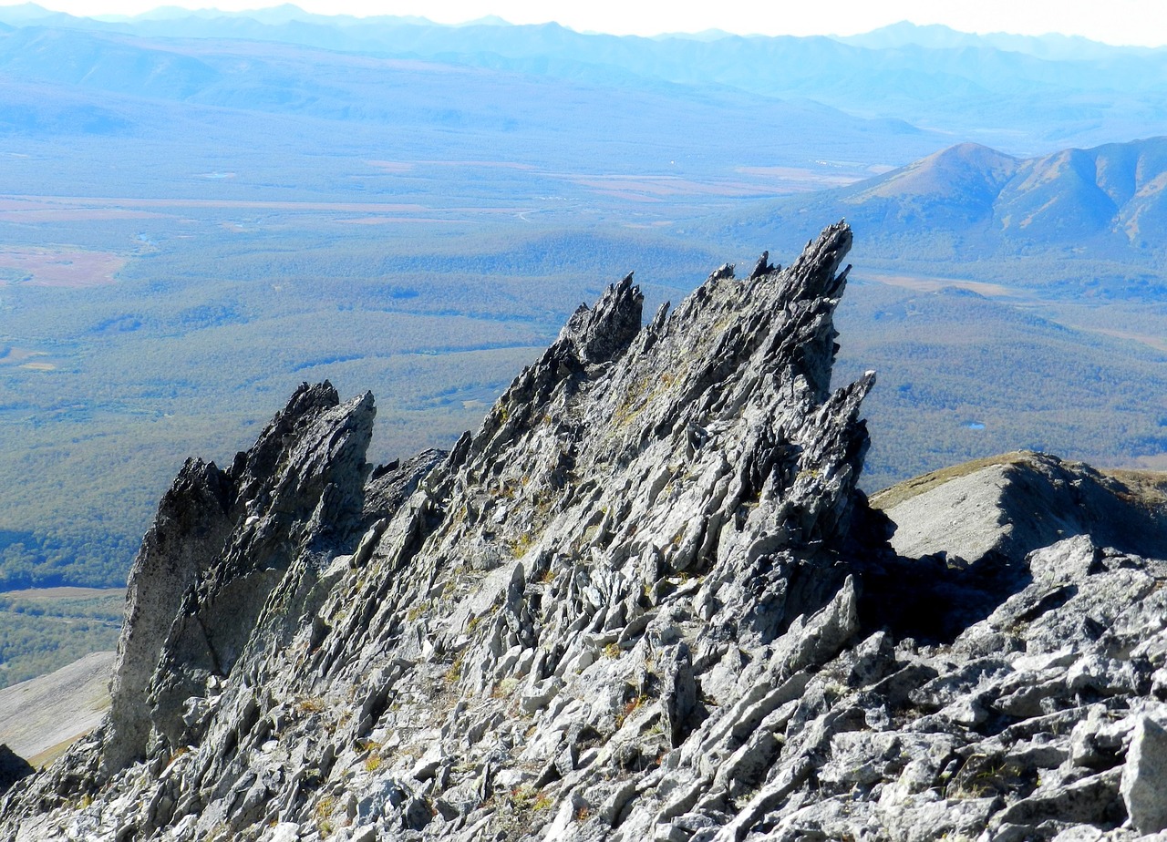 mountains rocks stones free photo