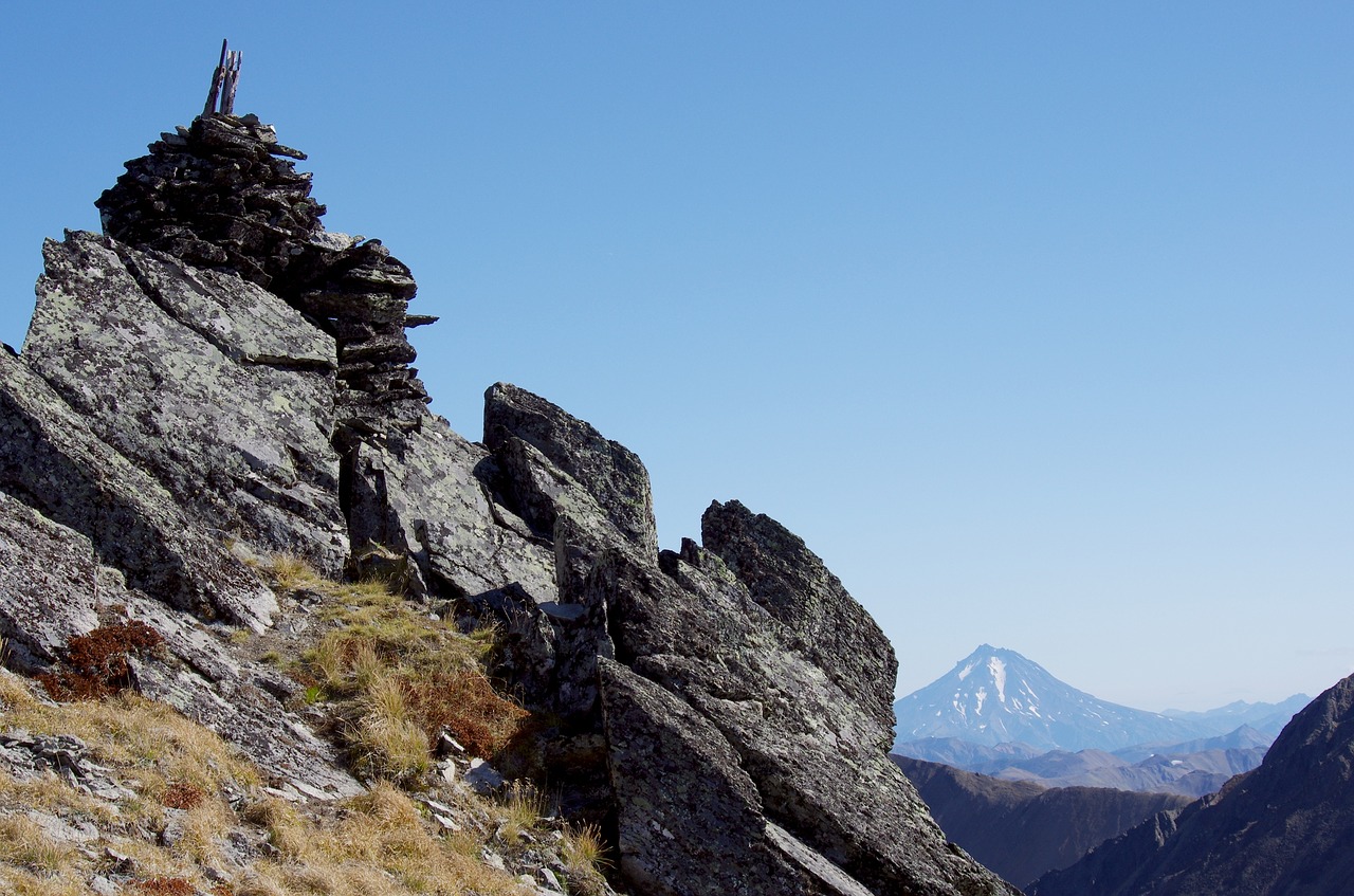 mountains rocks stones free photo