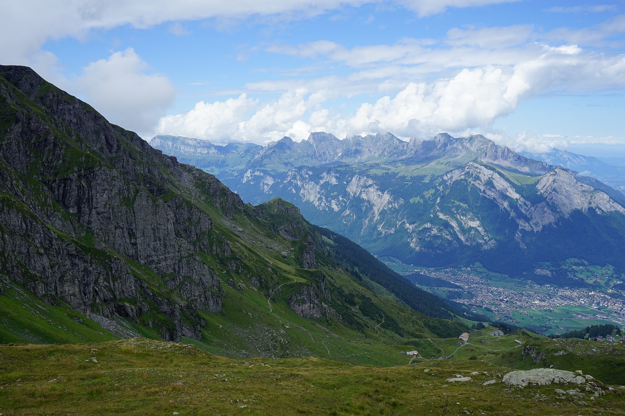 mountains nature hiking free photo