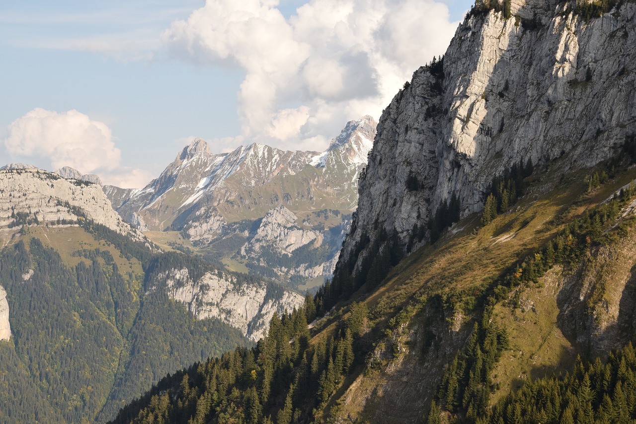 The alps are high. Верхние Альпы.