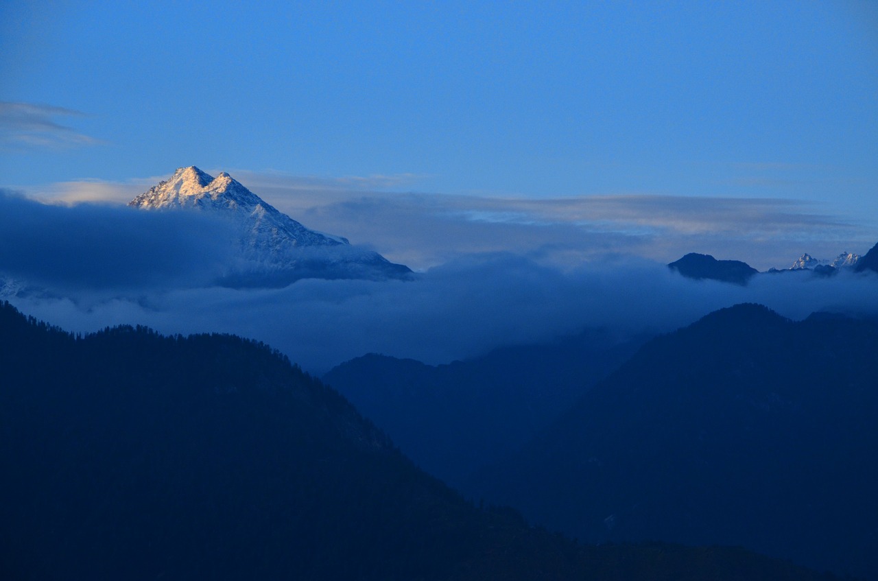 mountains himalayas landscape free photo