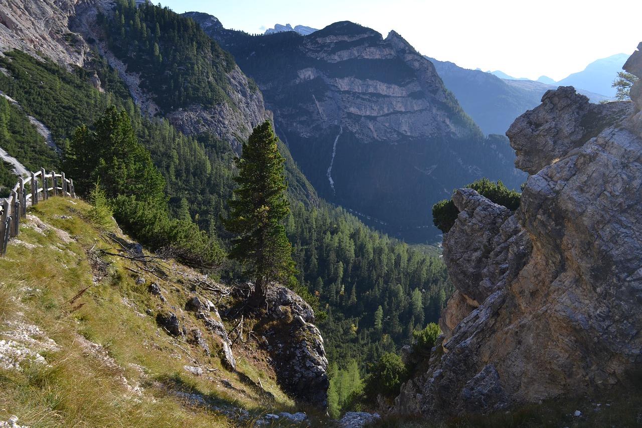 mountains hiking italy free photo