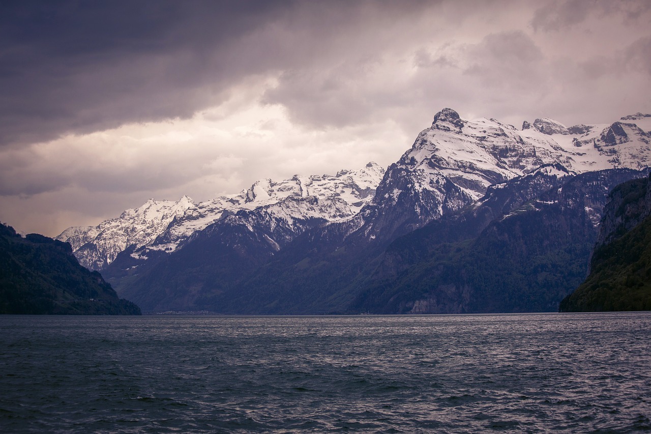 mountains alpine switzerland free photo