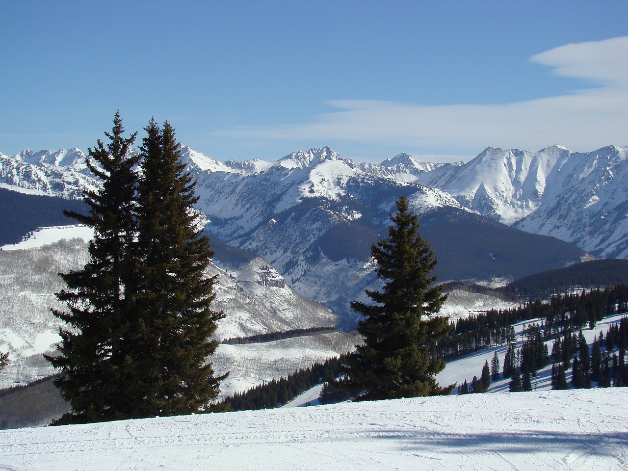 mountains panorama ski free photo