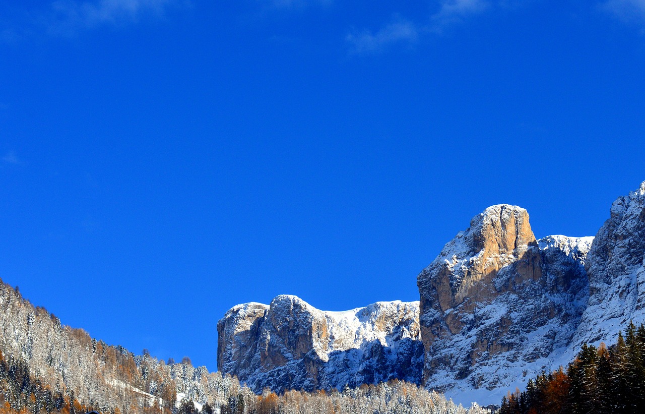 mountains alpine nature free photo