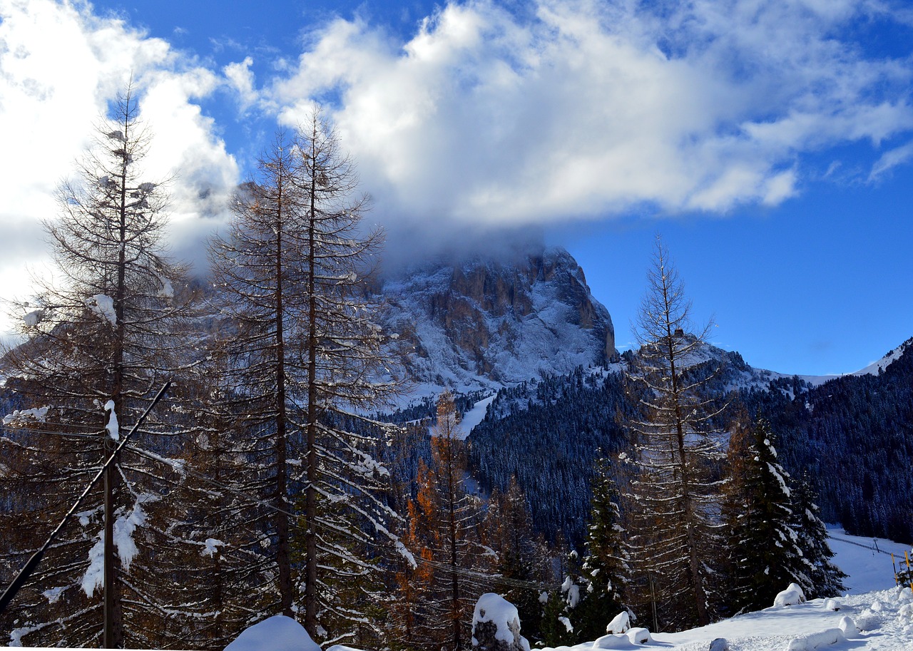 mountains alpine nature free photo