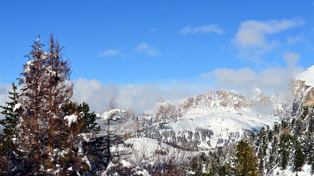 mountains alpine nature free photo