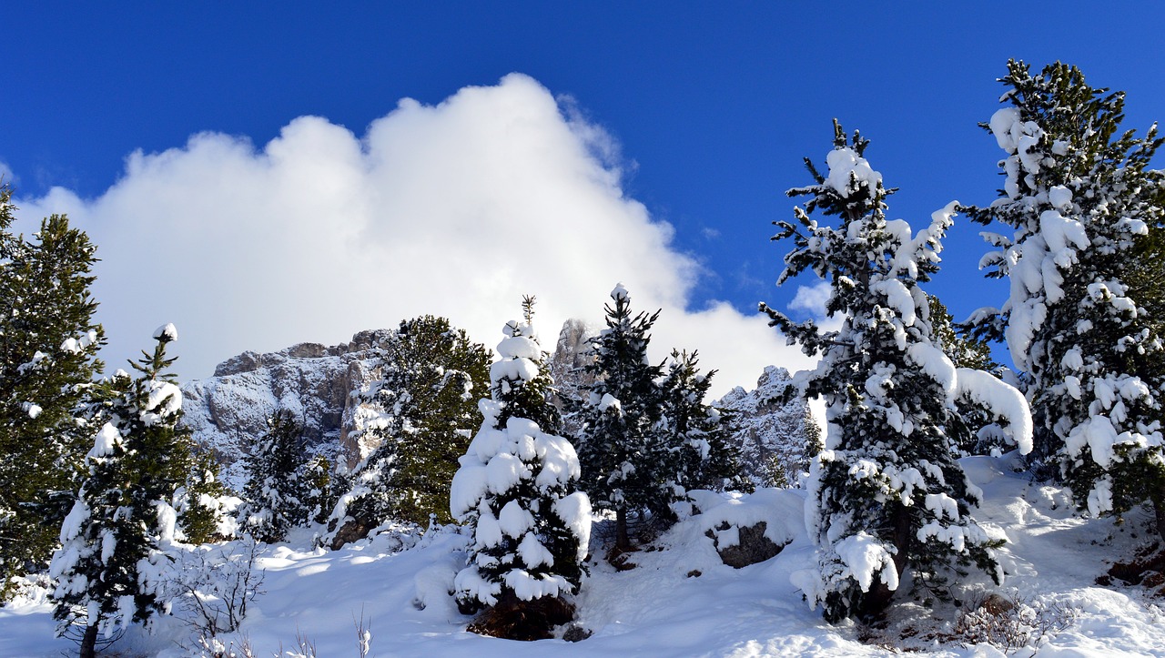 mountains alpine nature free photo