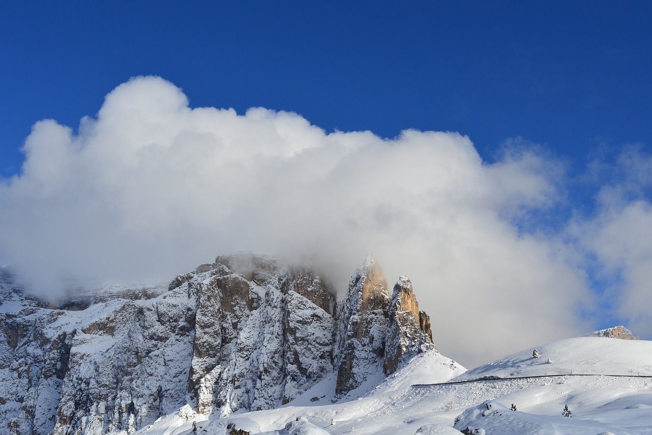 mountains alpine nature free photo