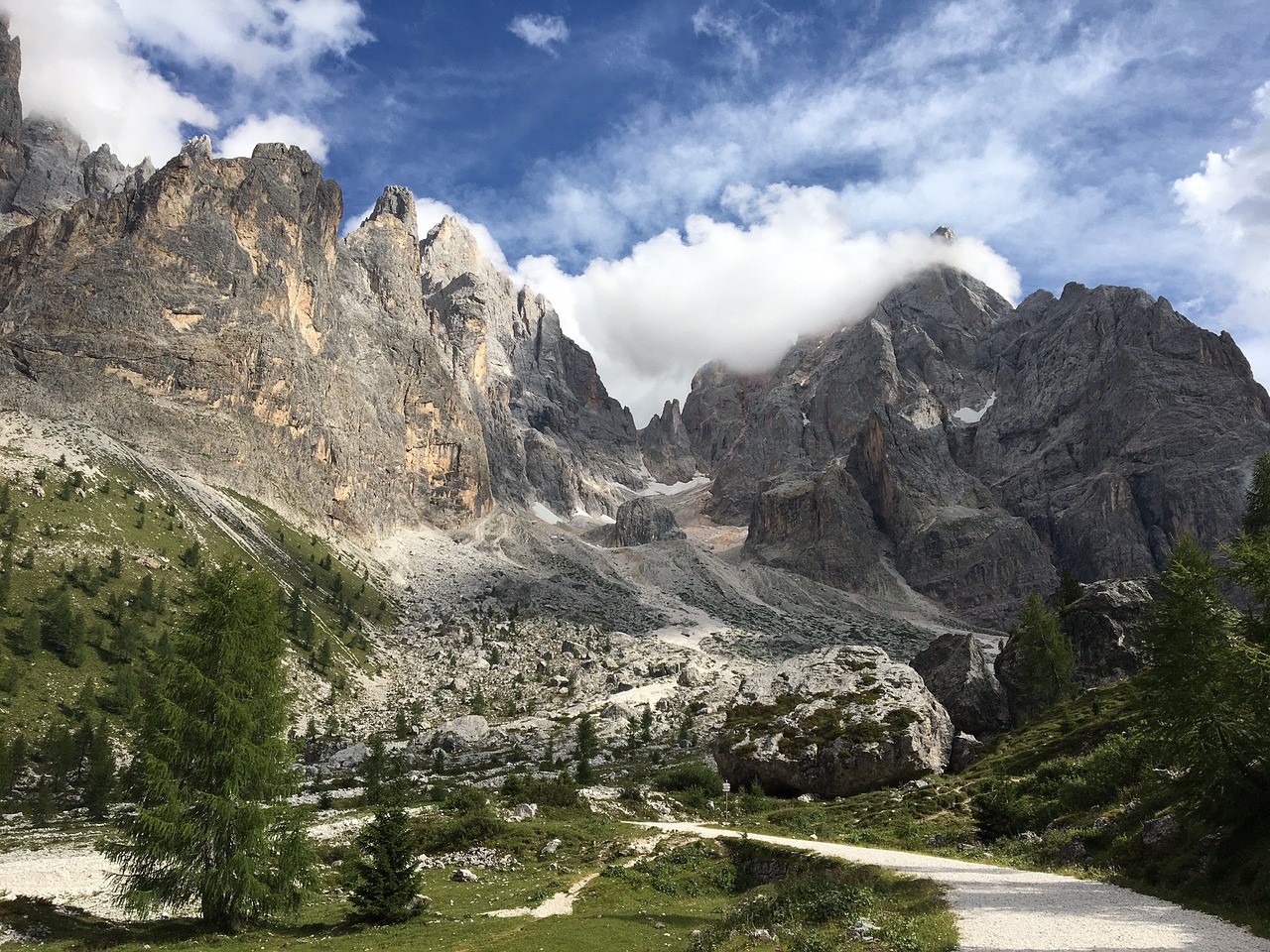 mountains alpine south tyrol free photo