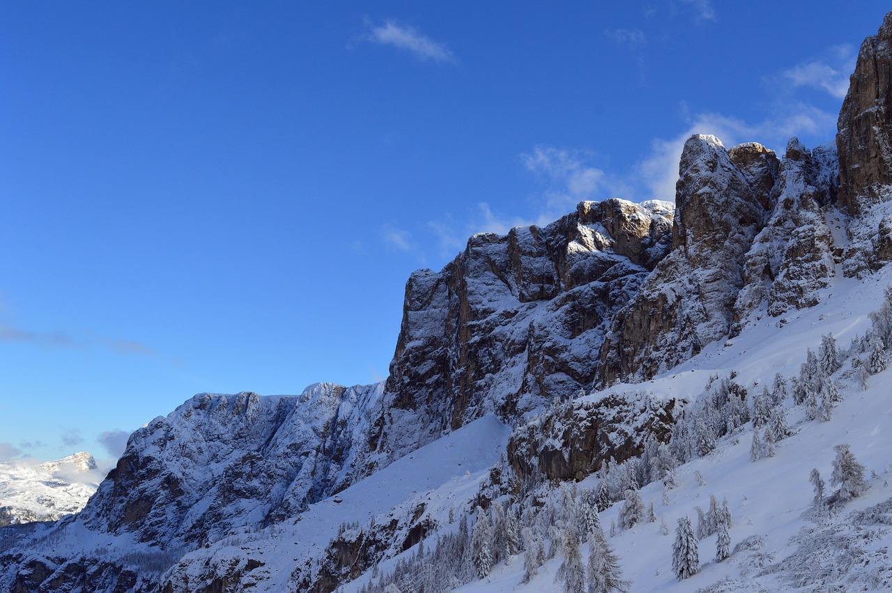 mountains alpine nature free photo