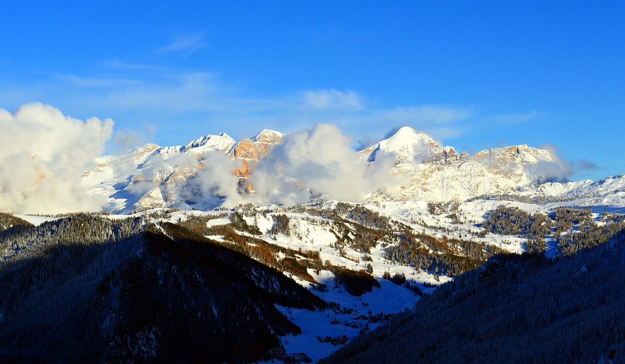 mountains alpine nature free photo